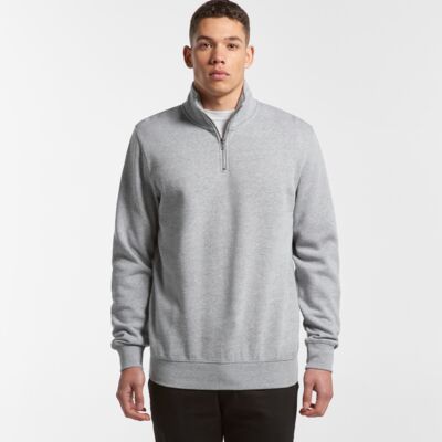AS Colour - Stencil Half Zip Crew Thumbnail